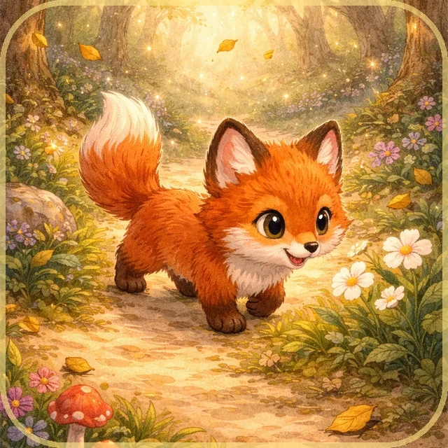 Kiro sur un chemin magique